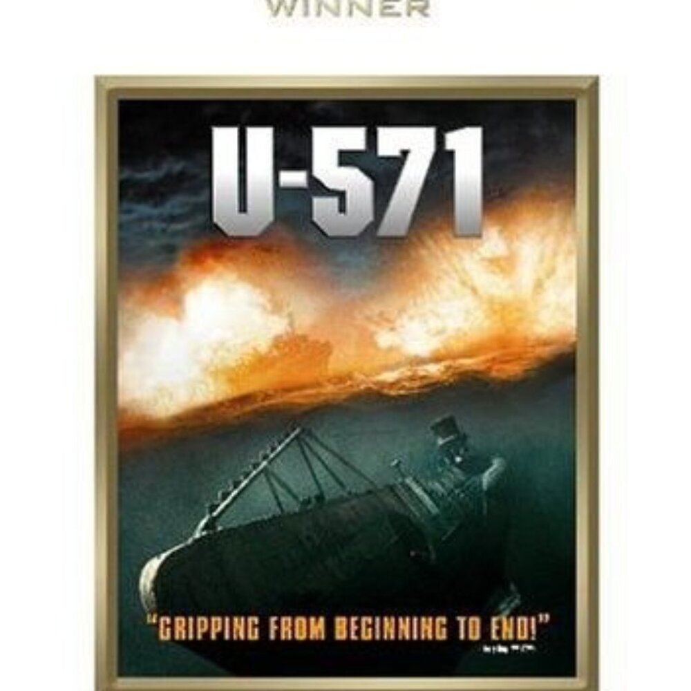 U-571 DVD Universal Studios Drama Rated Widescreen Rated PG-13
